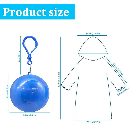 Ball rain coat