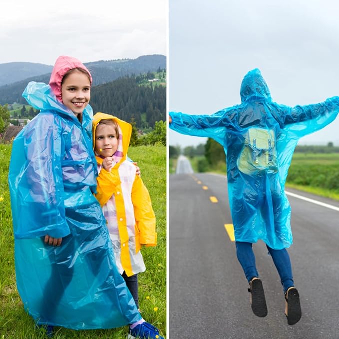Ball rain coat Set of 4