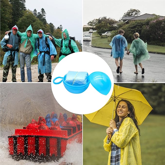 Ball rain coat Set of 4